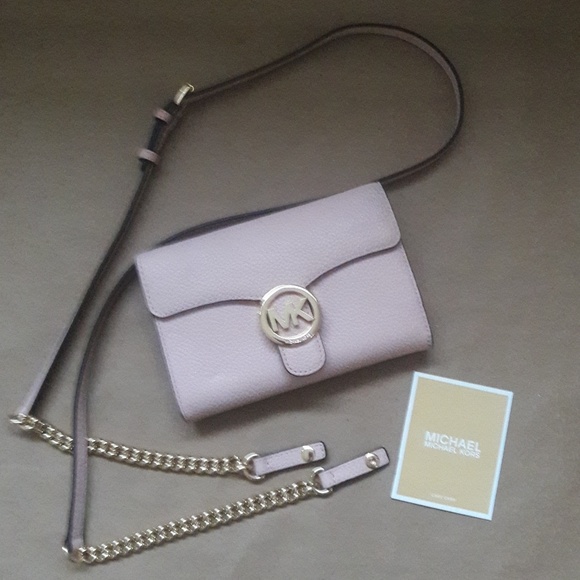 MICHAEL KORS VANNA PHONE MINI CROSSBODY BAG CLUTCH - Picture 6 of 8